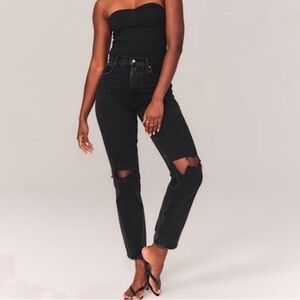 Abercrombie 90s straight ultra high rise! 👖